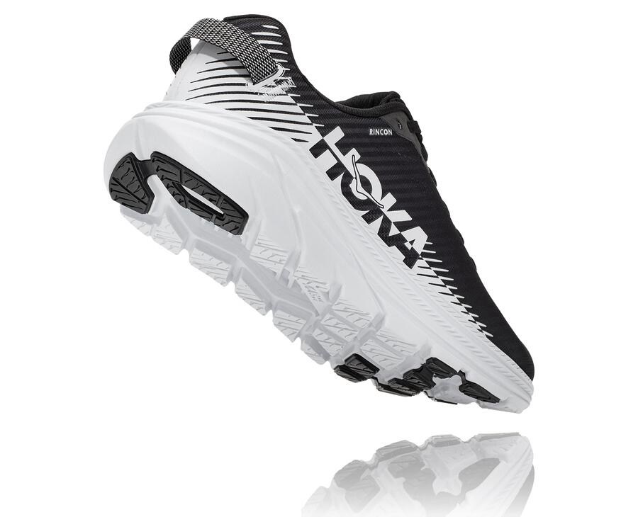 Tenis Hoka One One Mujer Negros/Blancos - Rincon 2 - VRAF86741